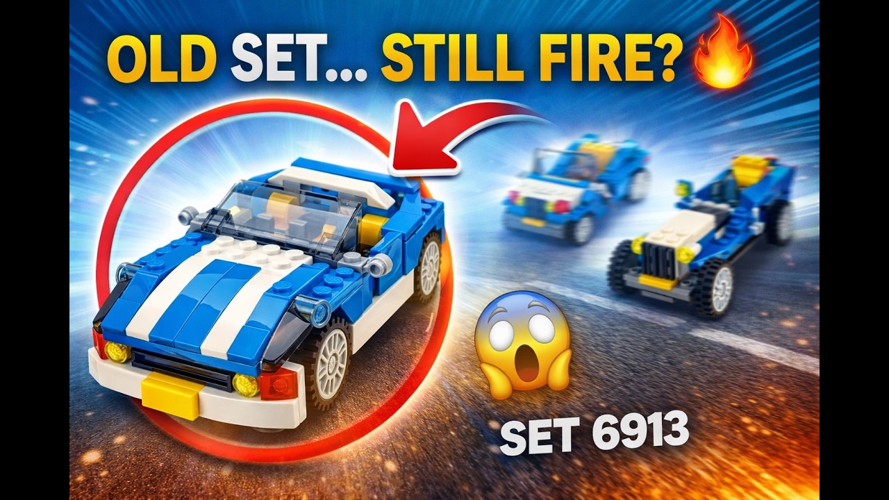 LEGO Creator Blue Roadster 6913 Review & Speed Build #lego - YouTube