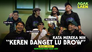 DARI MEDAN SAMPE SIANTAR, BIKIN PASUKAN NGAKAK BRUTAL !!! - PROMO PILEM AGAK LAEN