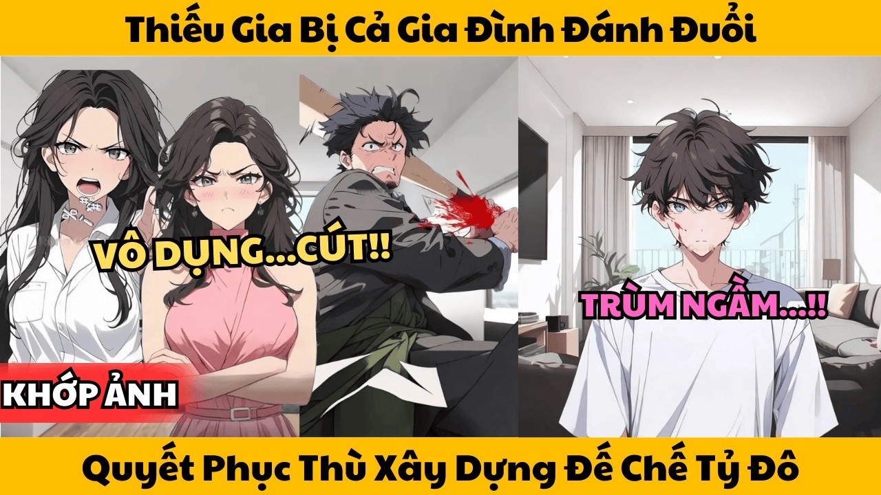 Thiếu Gia Bị Cả Gia Đình Đ.ánh Đuổi - Quyết Phục Thù Xây Dựng Đế Chế Tỷ Đô!!