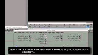 Avid Media Composer Quick Tip 3 - Assigning Menu commands to buttons