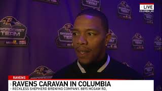 Former Baltimore Ravens running back Ray Rice talks team's Wild Card matchup