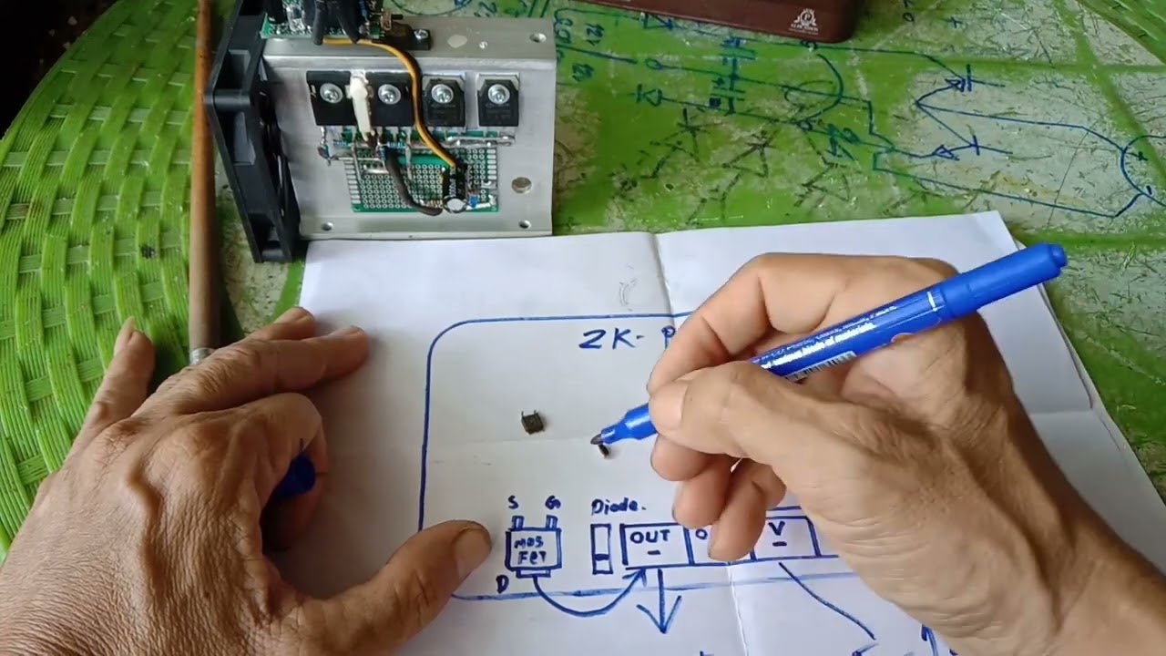 pwm charger ตอนการใช้จอปรับความถี่และตารางการปรับค่าpwm