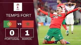 resumé portugal vs maroc quart de final coupe du monde 2022