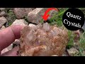 Digging Quartz Crystals - We Found The Source.