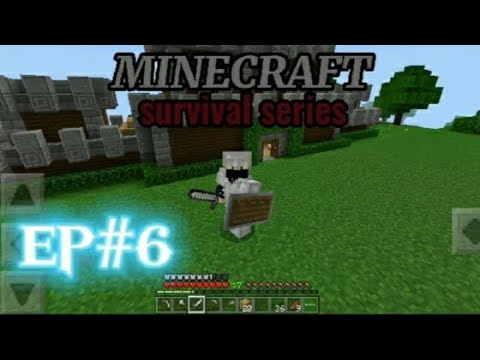 Making town hall for our villager in Minecraft survival series EP#6 ...