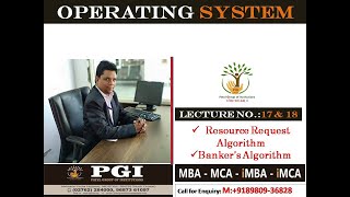 Resource Request AlgorithmBanker’s Algorithm