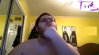 Fat Guy Dancing On Arabic Song