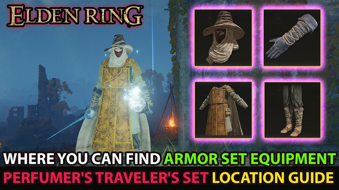 Elden Ring Where You Can Find Armor Set (Perfumer's Traveler's Set