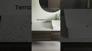 #RAKPlano vanity countertop surfaces  by #RAKCeramics