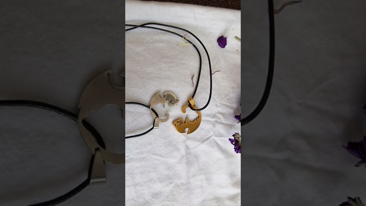 Kitten Cuddles: Sweetest Best Friends Necklace 