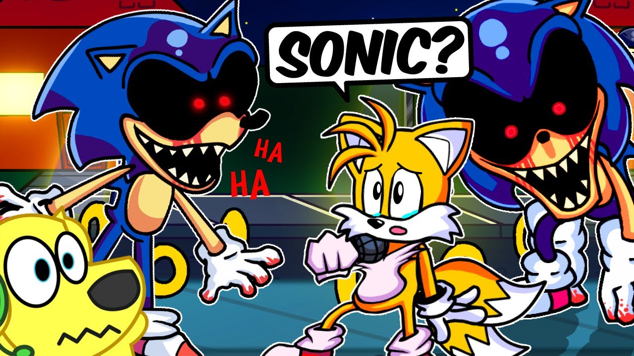 Sonic.Exe Fights Tails & Blaze The Cat #sonictheheadgehog #tailsthefox