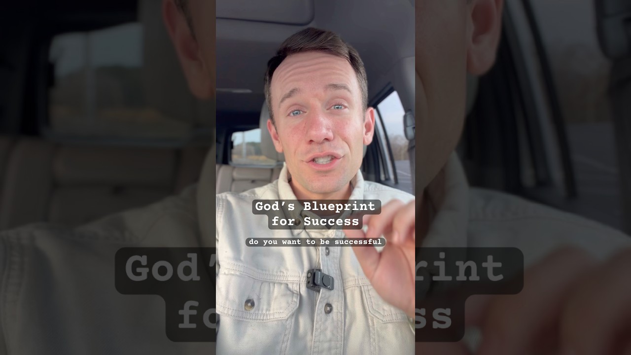 God’s Blueprint for Success