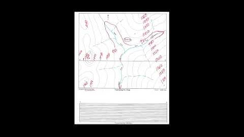 Geology 1011k Introductory Geosciences I Constructing Topo Profile eCore