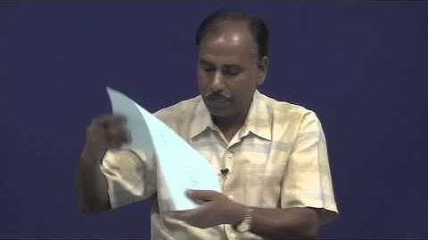 Mod-01 Lec-40 Hidden Markov Model (Contd. )