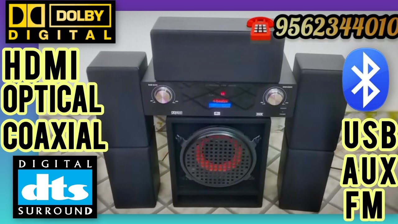 5.1 DOLBY DTS SURROUND AMPLIFIER 🔊