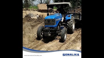 Sonalika Tractors International II Sonalika 60 RX II Built to deliver powered productivity