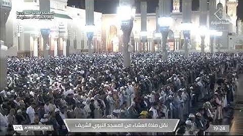 صلاة العشاء للشيخ عبدالله القرافي من المسجد النبوي 11 جمادى الآخرة 1446 سورة المزمل كاملة