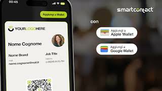 Digital Business Card on Apple wallet and Google Walelt