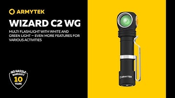 Armytek Wizard C2 WG — white and green light for every day and for special tasks