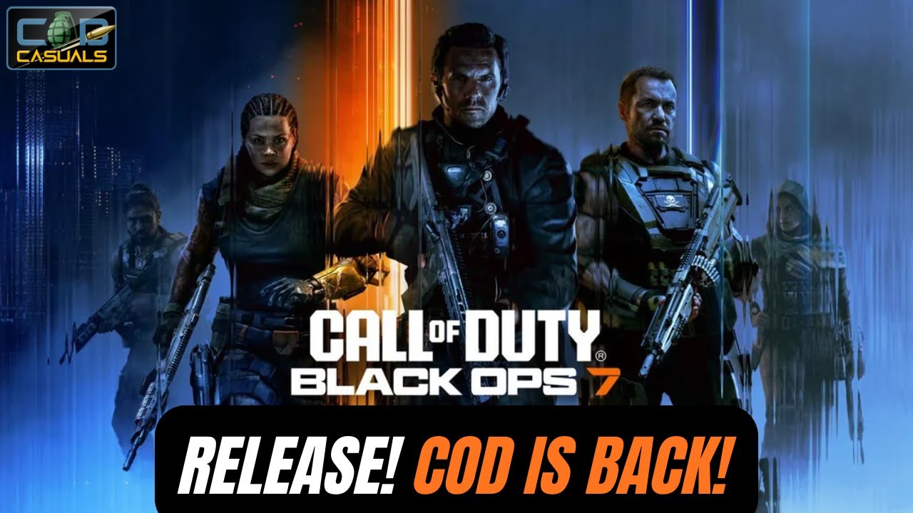 Cod Back BLACK OPS 7 RELEASE! COD IS BACK! | The COD Casuals Ep. 248 - YouTube