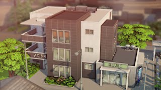 Многоквартирный дом в Комореби // Строительство The Sims 4 NO CC