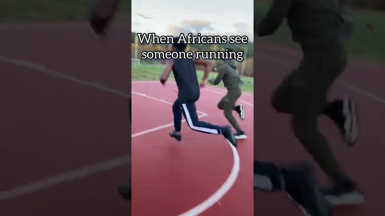 First we run, then ask questions later. 😆