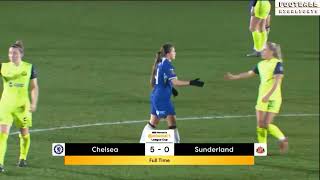 Chelsea 5x0 Sunderland | Women's Football Leage Cup 2024