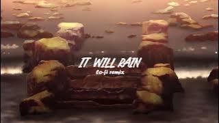 bruno mars - it will rain (Lofi Remix)