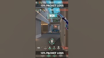 10% packet loss looks like #shorts #fortnite #minecraft #valorant