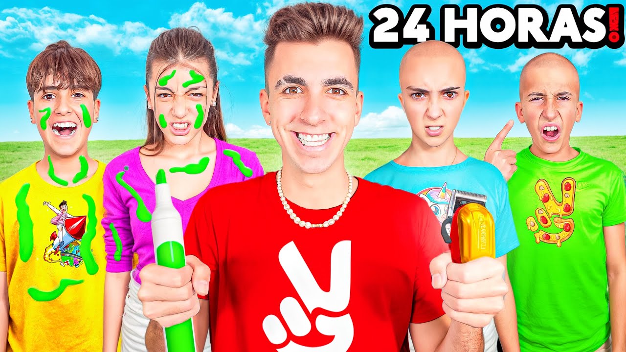 24 HORAS HACIENDO BROMAS EXTREMAS A LOS NIÑOS! *me odian!*
