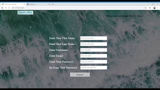 Login using Django Sample Web Application  Part 1 | Python Web Development