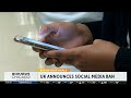 The U.K. is banning social media for children under 16