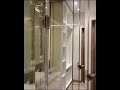 Slim Profile Synchro Sliding /Finish - Brush Gold #aluminiumpartition #architecturalhardware #hotel
