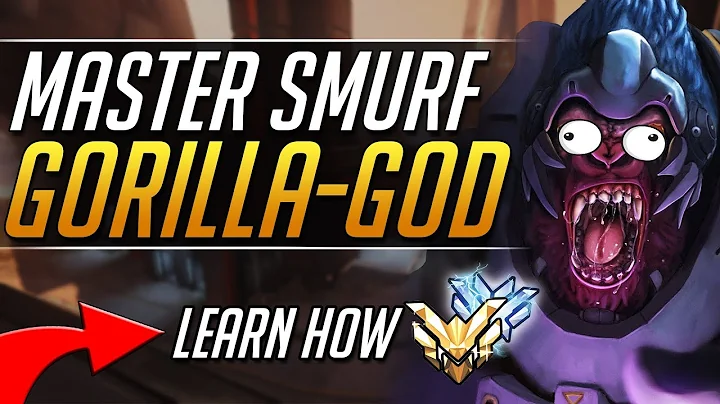 SMURF WINSTON - Pro Gorilla GOD Gameplay Tips Teamfight Analysis Guide | Overwatch Guide