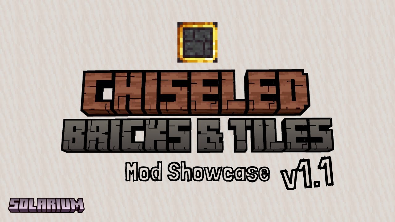 Chiseled Bricks - Minecraft Mods - CurseForge