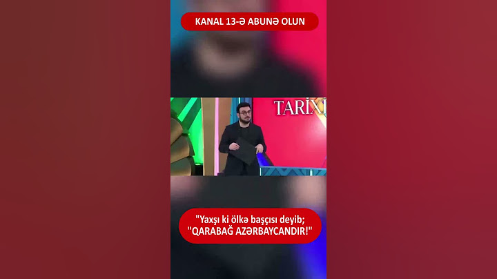 "Yaxşı ki ölkə başçısı deyib; "QARABAĞ AZƏRBAYCANDIR!" @BakuFMTV
