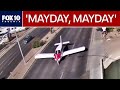 Small plane forced to land on Arizona street during rush hour | FOX 10 Phoenix