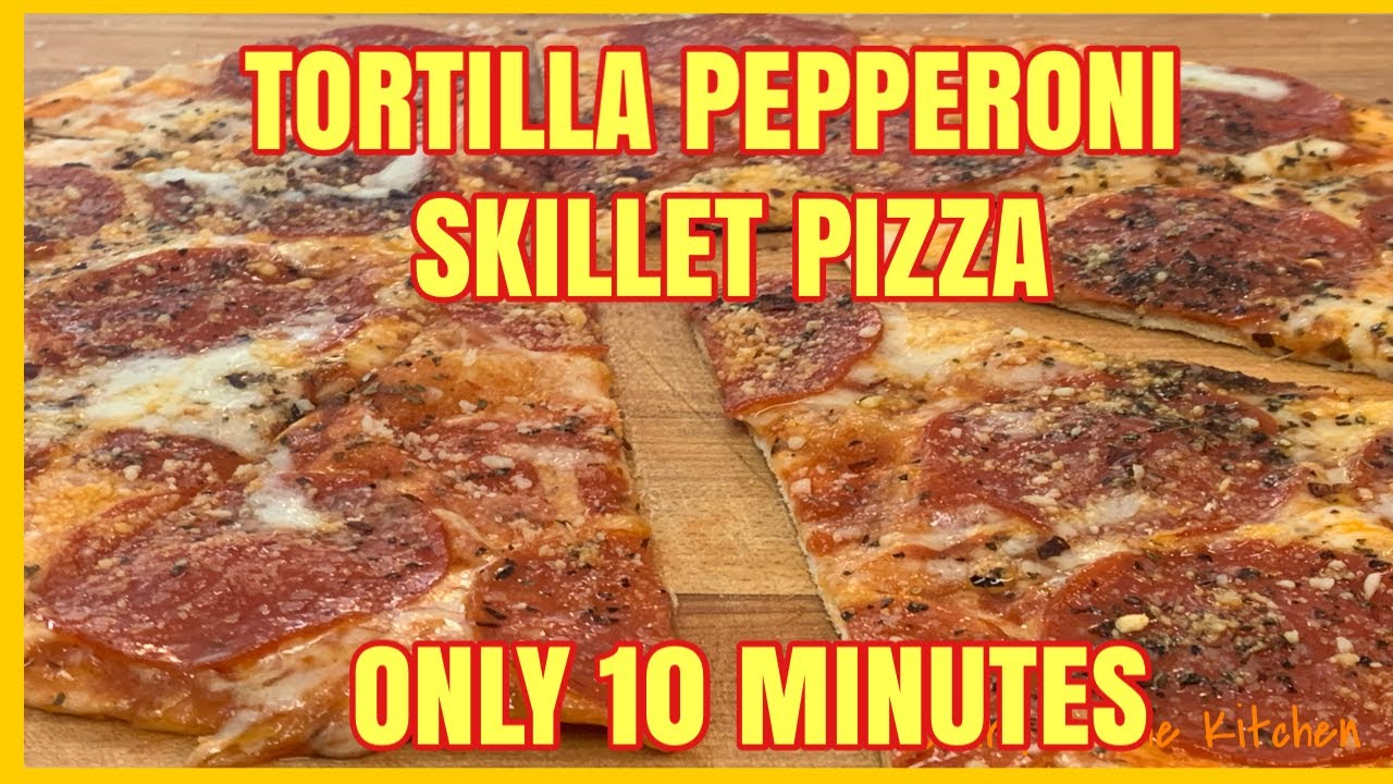 Skillet Tortilla Pizza • Now Cook This!