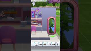 The Sims 4 Cute Study Room #shorts #short #sims4