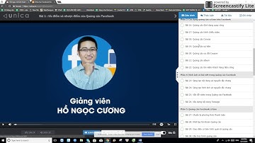 Cách vào học lại khóa học tại Unica