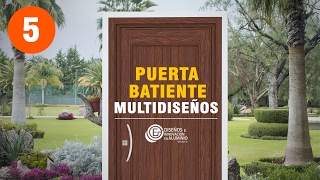 5 Puerta Batiente Multidiseños
