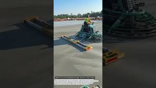 Ultimate Concrete Finishing Machine | Ride-On Power Trowel in Action!.