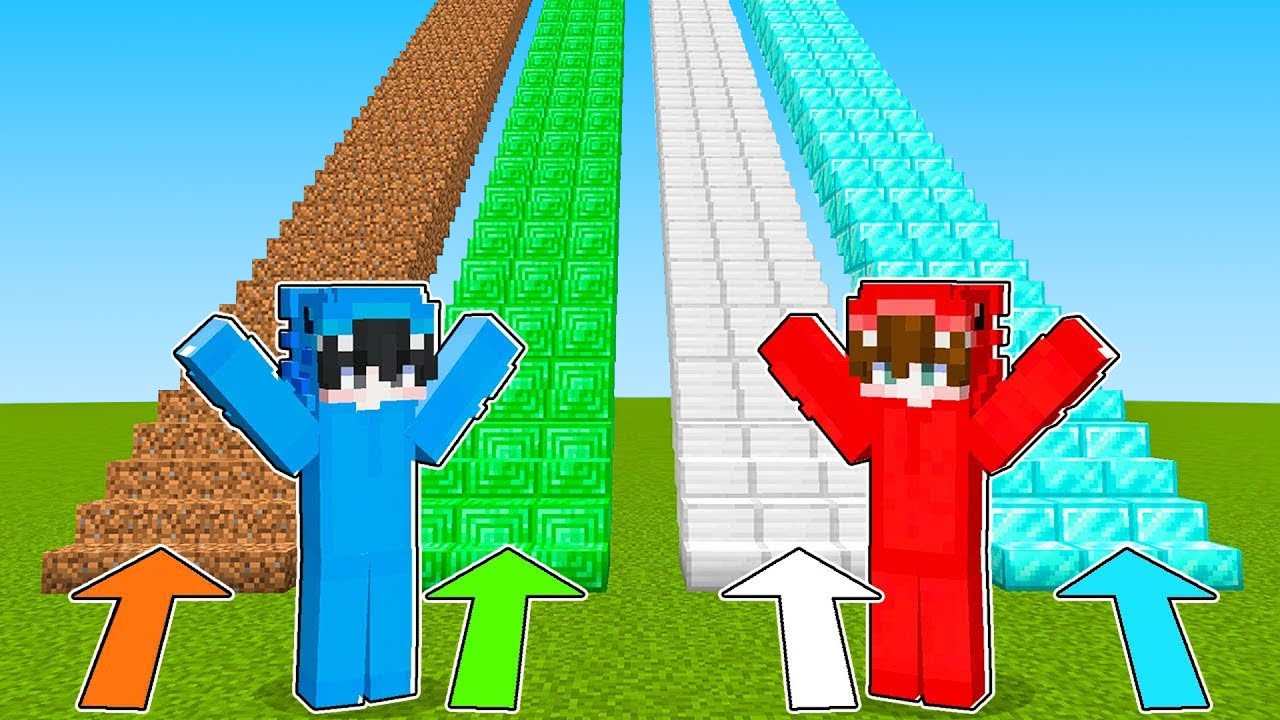 YANLIŞ MERDİVENİ SEÇERSEN KAYBEDERSİN! - Minecraft