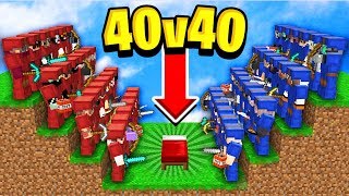 40V40 Minecraft Bed Wars Castle Gamemode