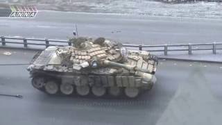 Реальные бои сирийских танкистов с террористами ИГИЛ. Tank battles Syrian army against terrorists.