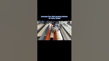 Automatic 4-Side Hemming for Home Textiles – Watch It Work!