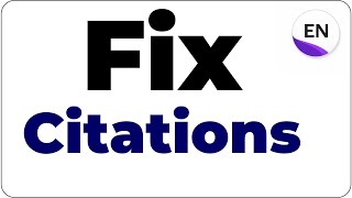 Fix EndNote Citations | How to Edit References Without Breaking Word Net Worth