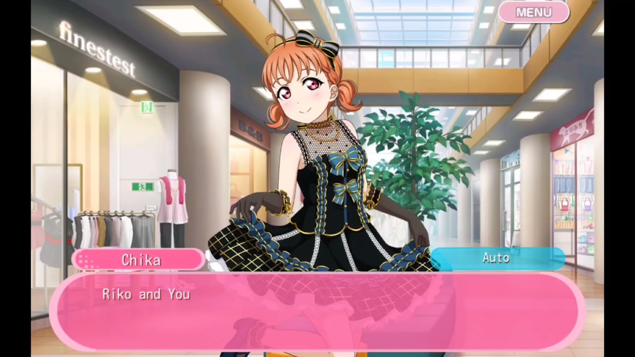 めりか様へ♥ 2147 Takami Chika's Little Devil card side story - Love Live SIF