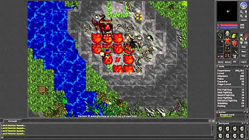 Tibia [7.3] Solo Dragon Lord + bonus ending