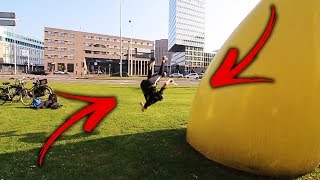 NEK GEBROKEN DOOR WALL FLIP (bijna)